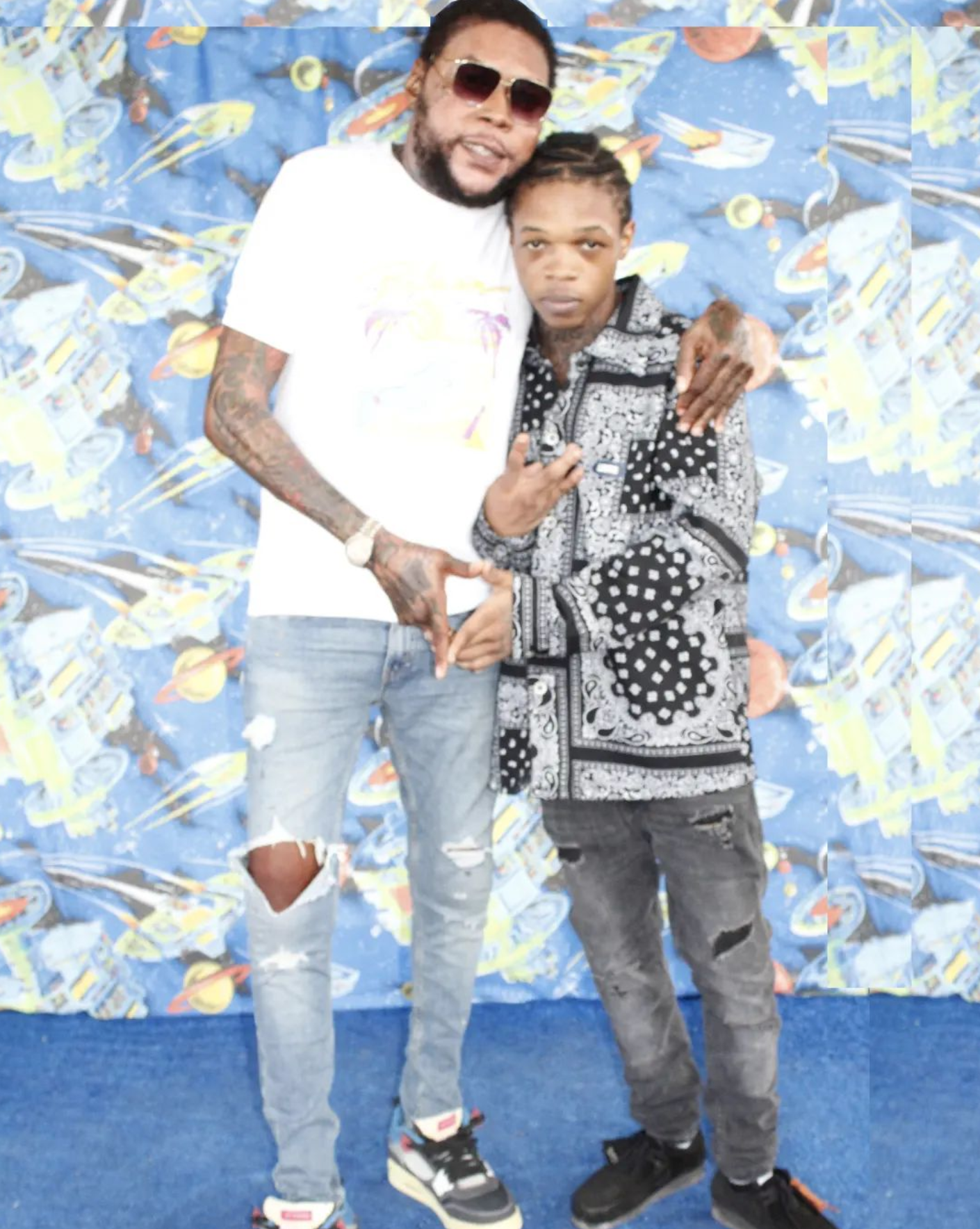 Vybz Kartel recent family photos