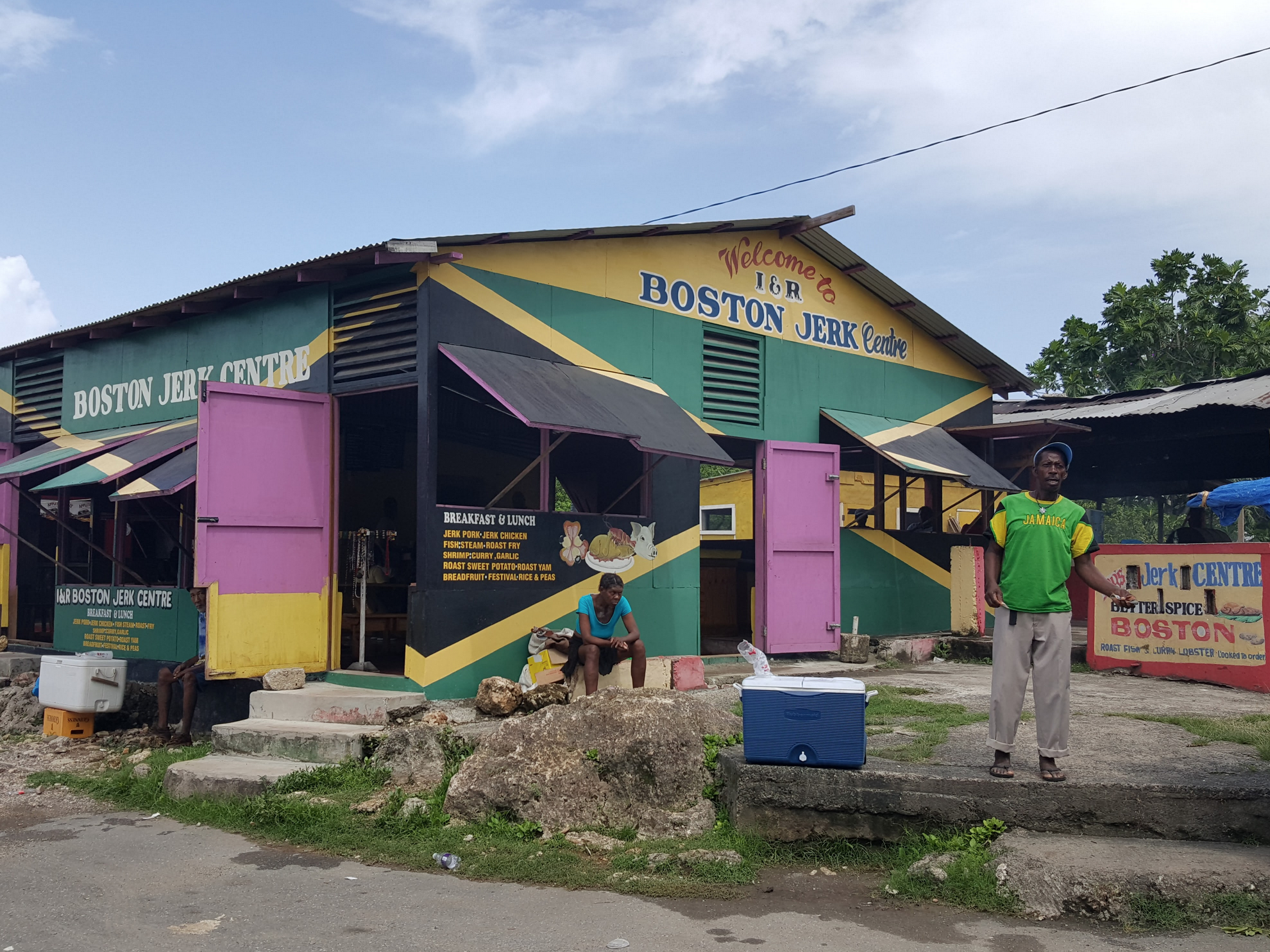 Boston Jerk Center Portland jamaica