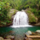 Watter Falls located in Blue Mountains Jamaica