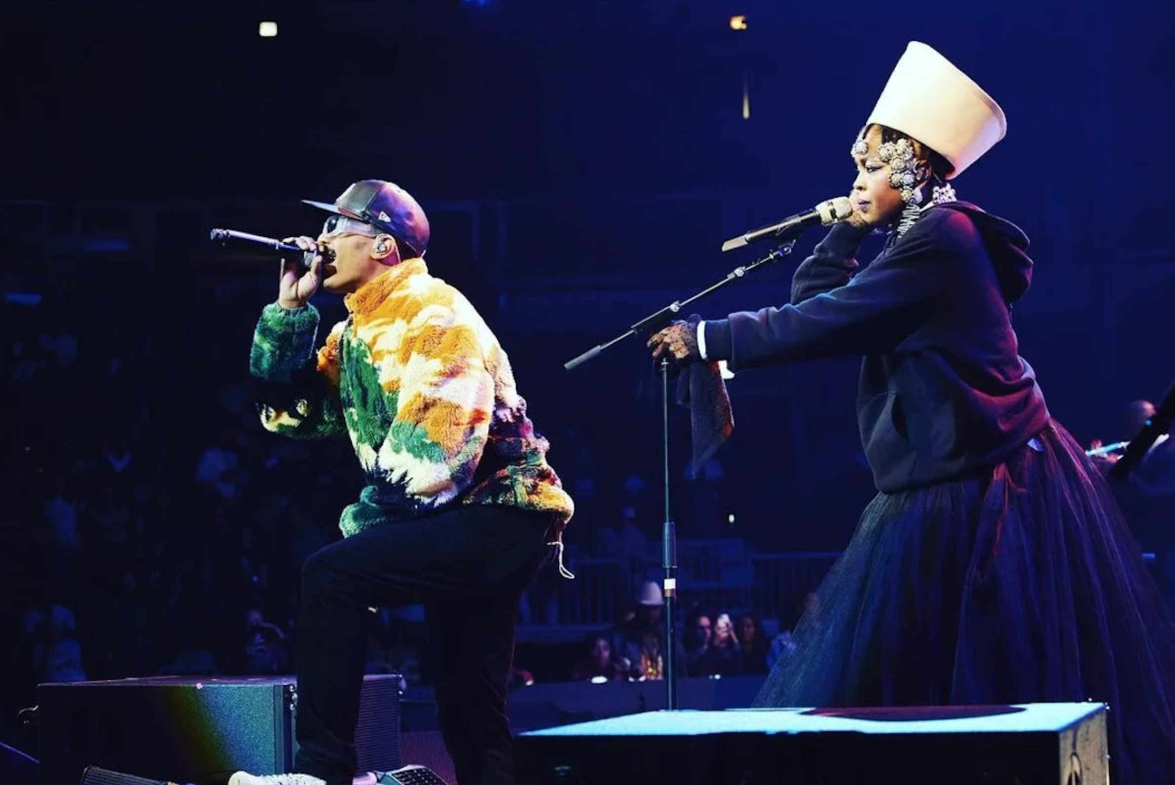 YG Marley and mom Lauryn Hill