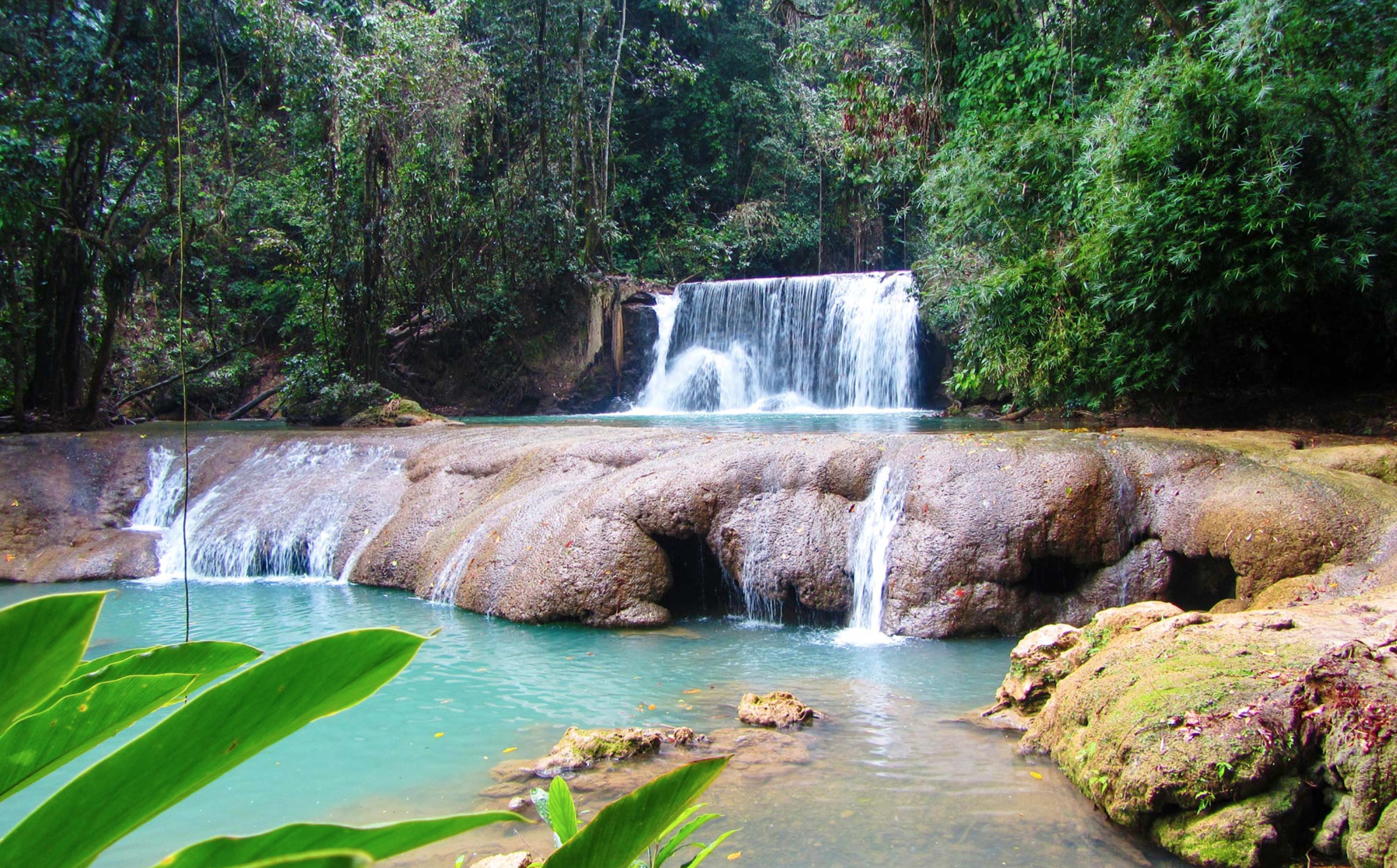 YS Falls waterfall St Elizabeth