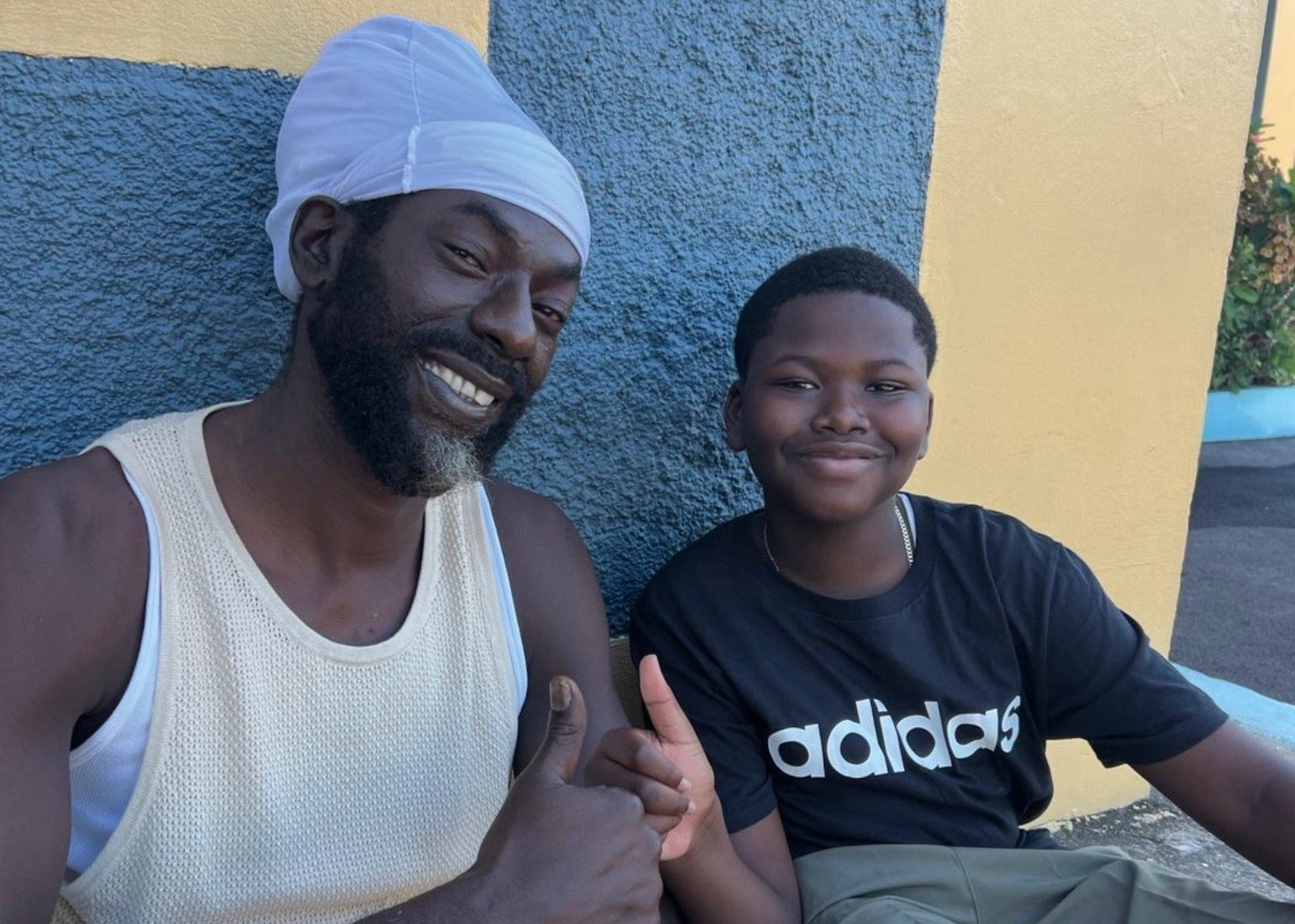 Buju Banton and son Miles Myrie. Miles Dies in the United States