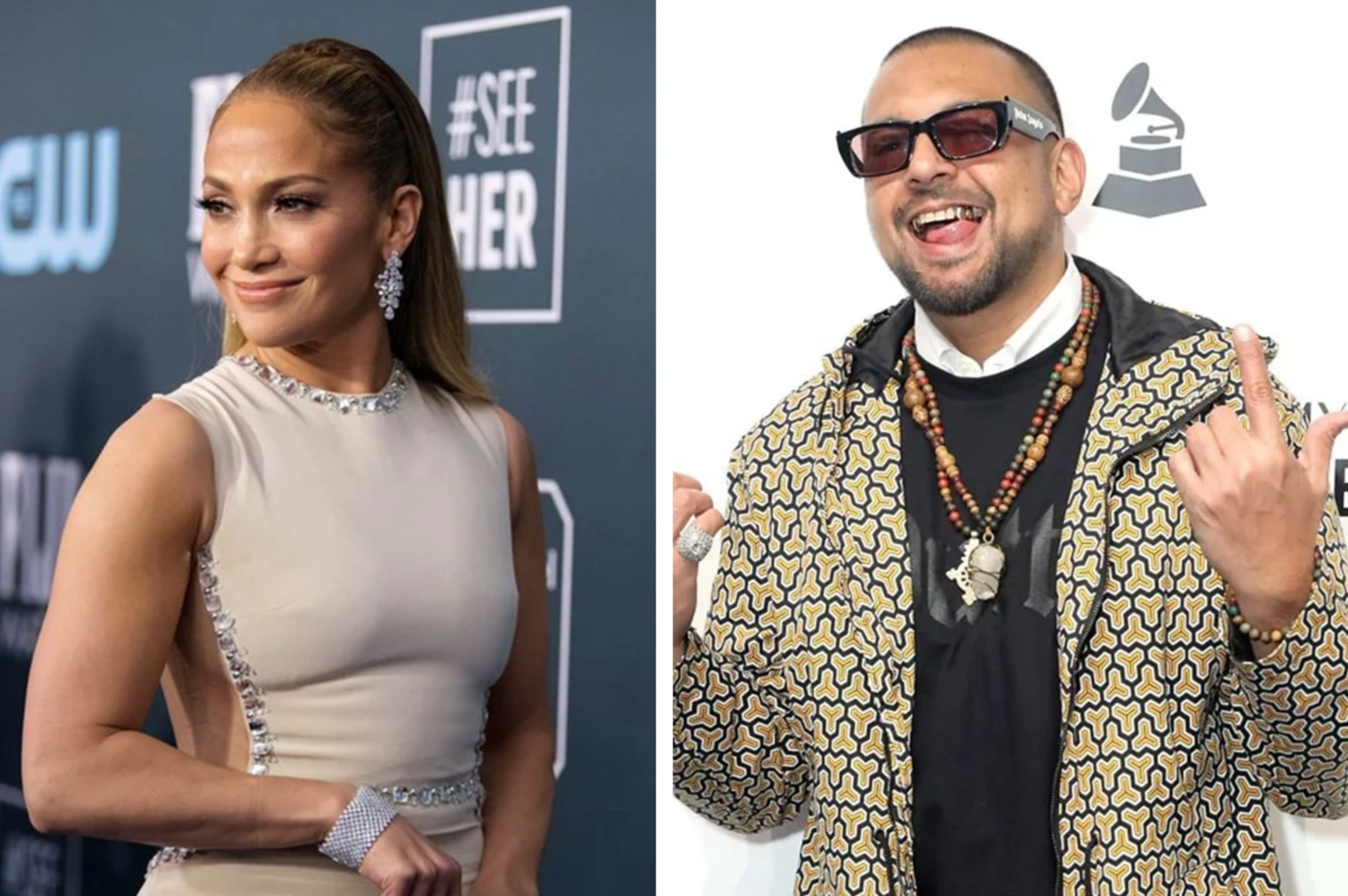 Sean Paul and Jennifer Lopez