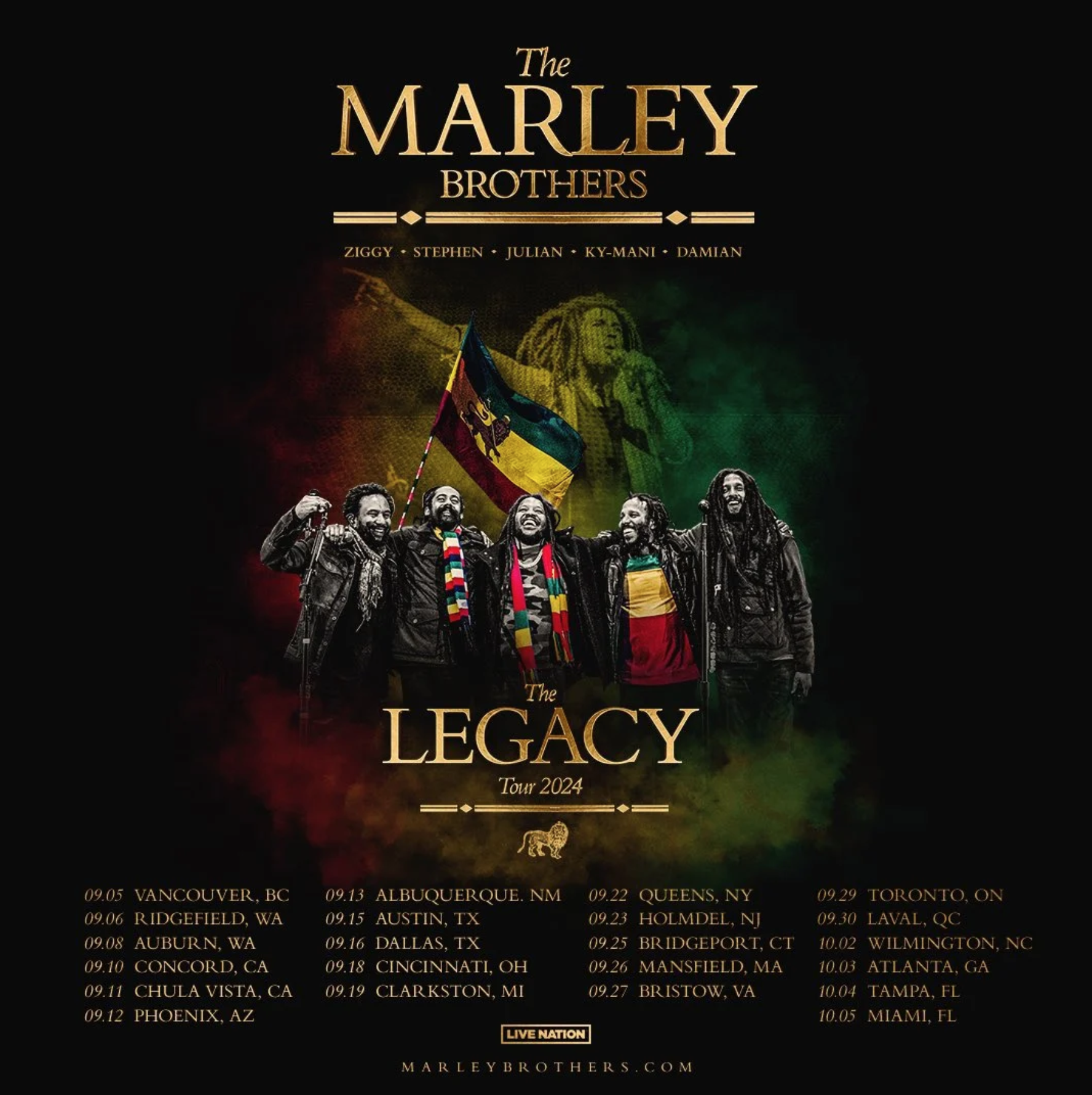 The Marleys Legacy Tour