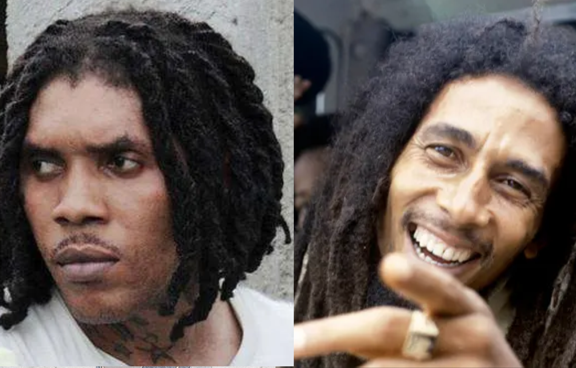 Vybz Kartel and Bob Marley