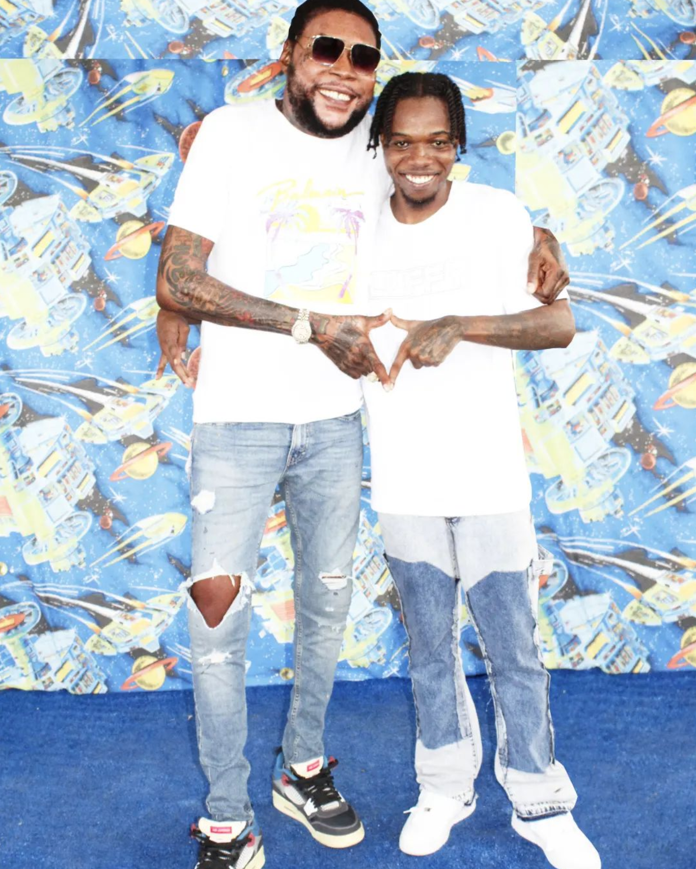 Vybz Kartel most recent photo posing with Son