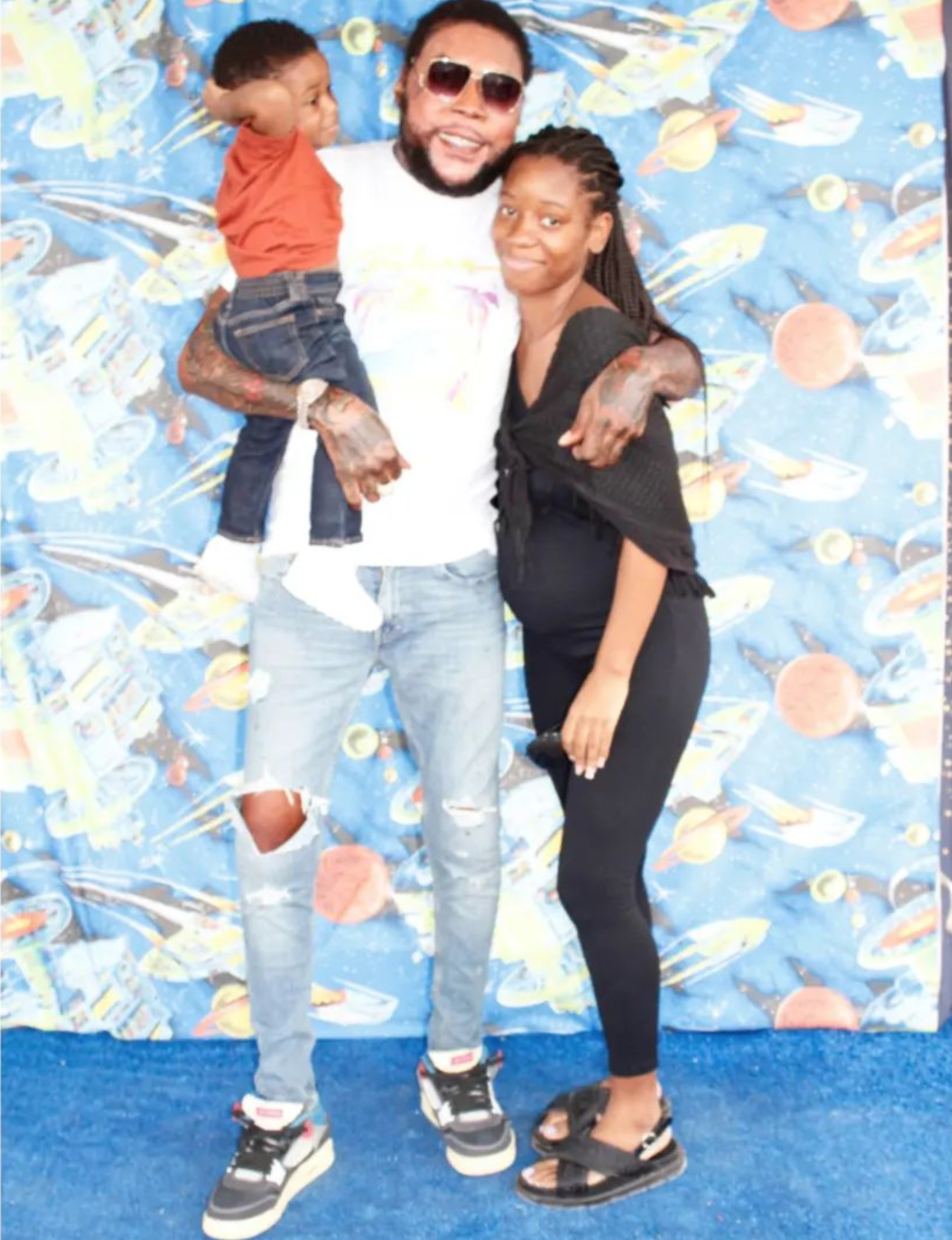 Vybz Kartel and family photos