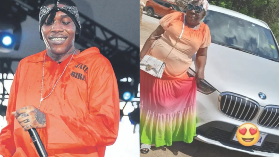 Vybz Kartel's Mother Gifted New BMW For Her Birthday