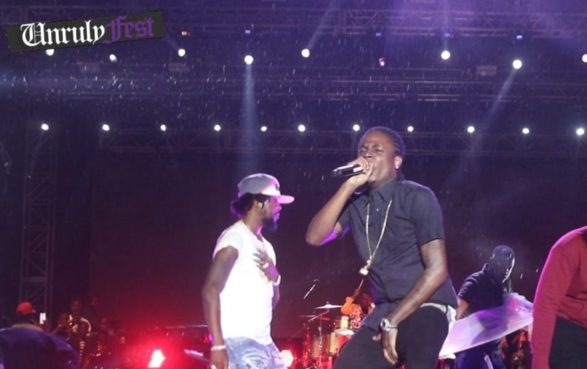 Popcaan and Masicka at unruly fest