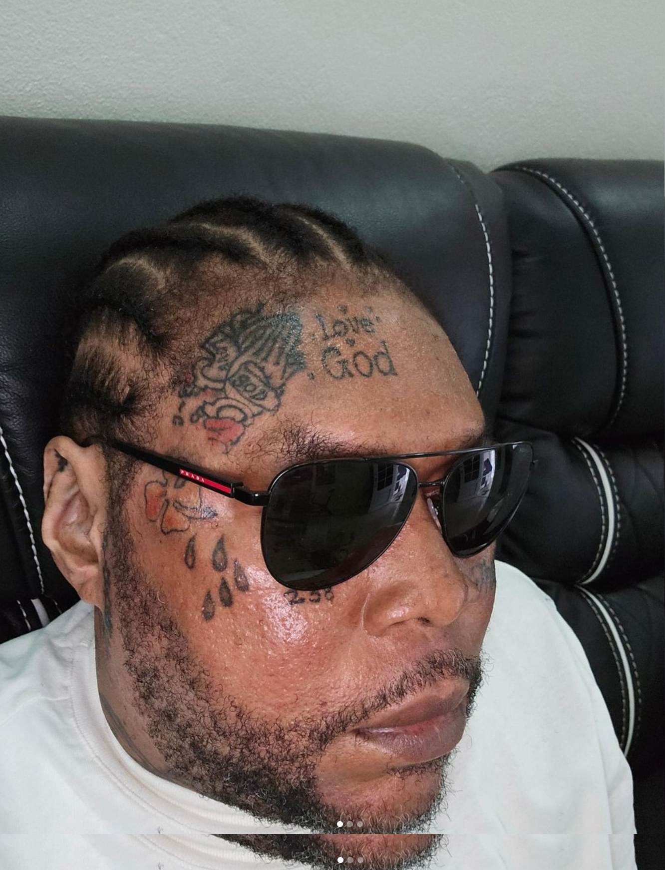 Vybz Kartel Face Tattoo 2024