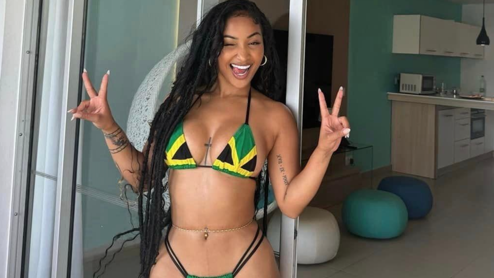 Shenseea Summer Body in Jamaica Bikini