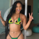 Shenseea Summer Body in Jamaica Bikini