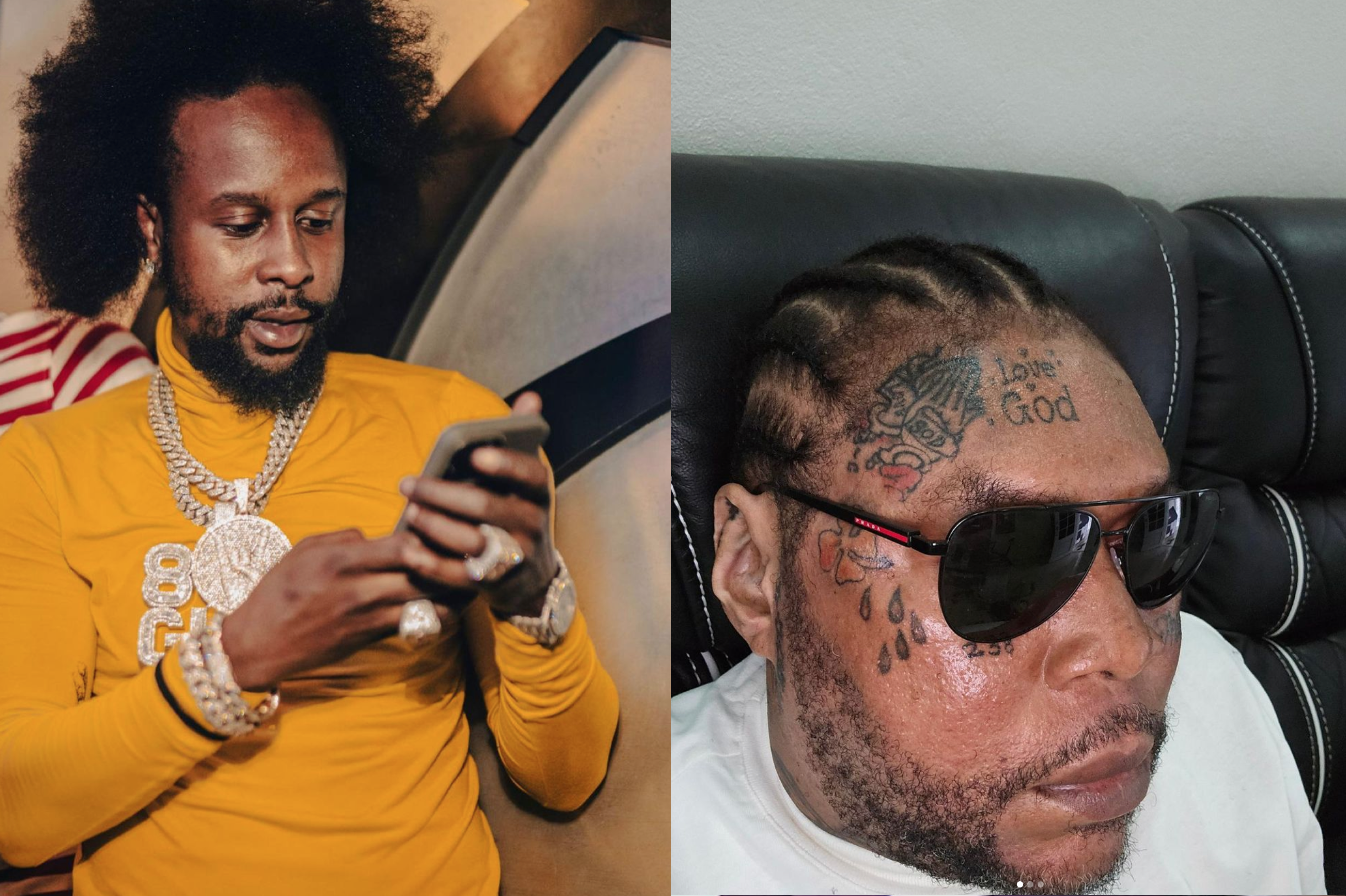 Vybz Kartel Exchange Words With Popcaan on Instagram