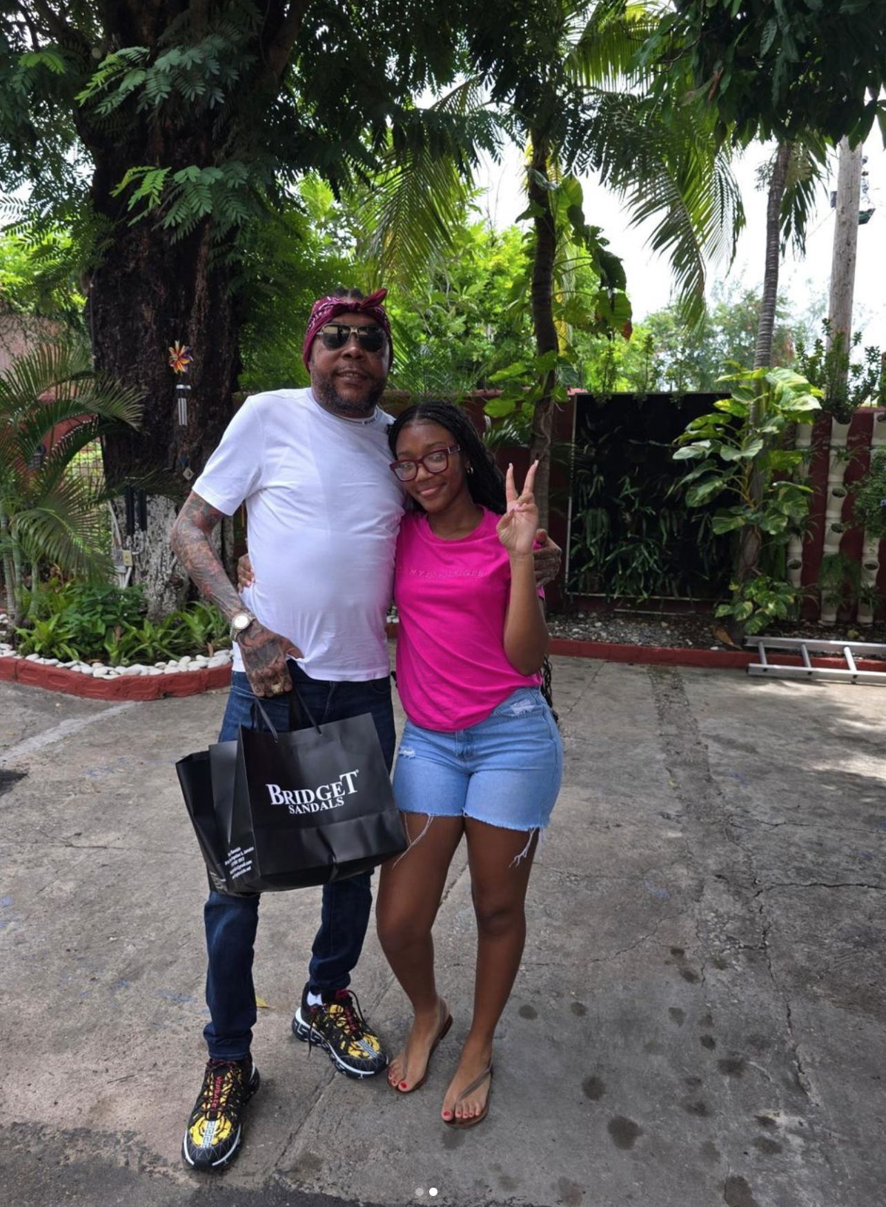 Vybz Kartel and daughter Adi Anna 2