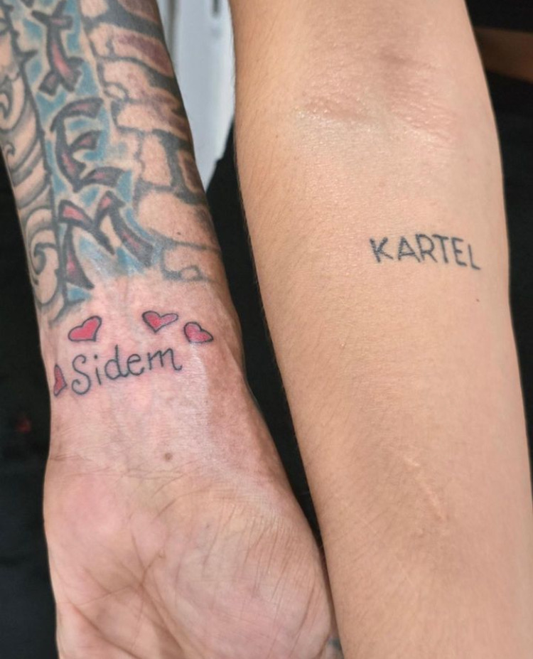 Vybz Kartel new tattoo