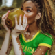 Winnie Harlow Jamaican getaway